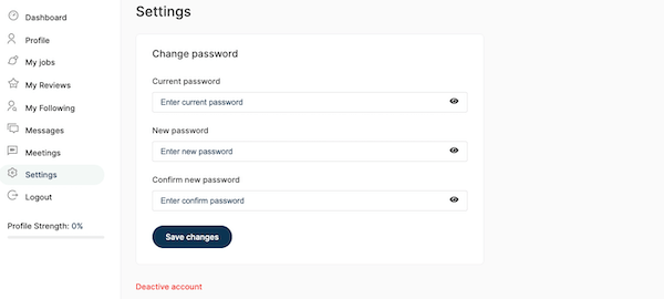 Configuring Your Candidate Settings: Personalization and Preferences 1 candidate setting section