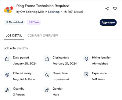 candidate help apply job overview of job