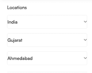 candidate help search jobs location filter