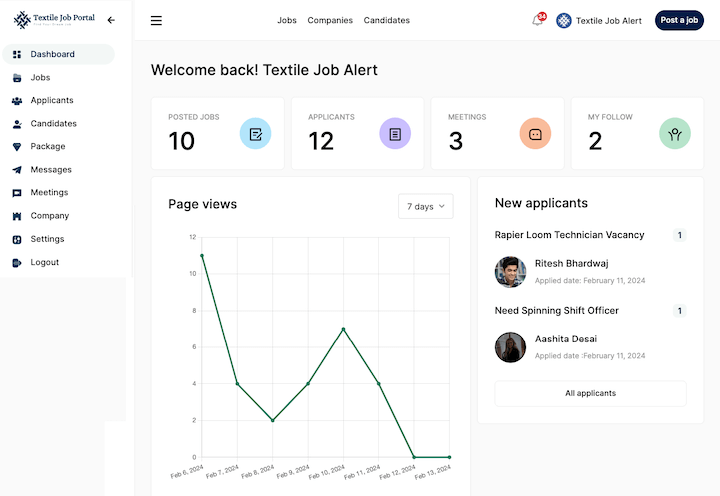 employer help dashboard overview main dashboard