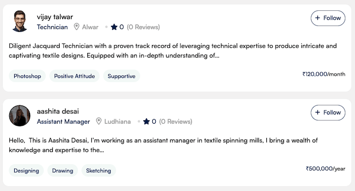 employer help find candidate qualification result