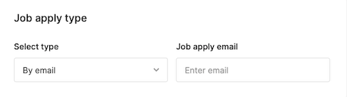 employer help publish job post job apply type