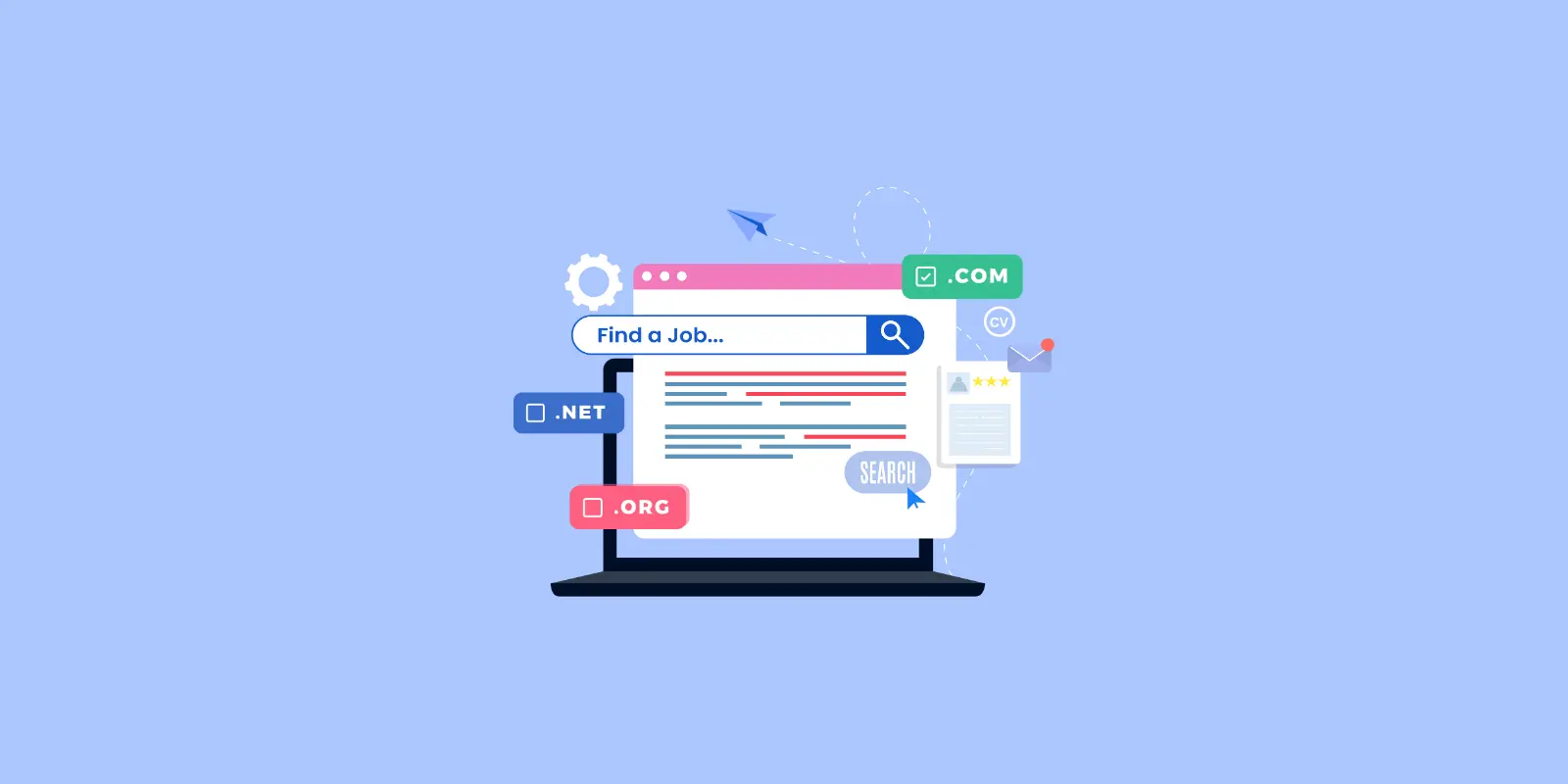 Finding Relevant Jobs: Search Techniques and Recommendations