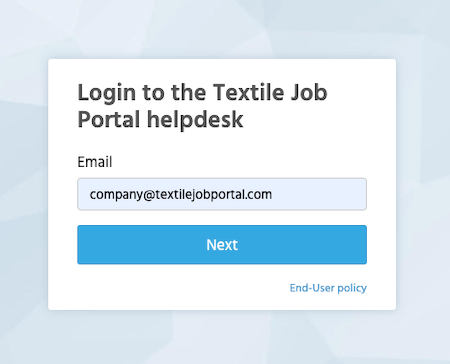 How can users change or reset passwords on the support portal? 9 support centre reset password enter email 1