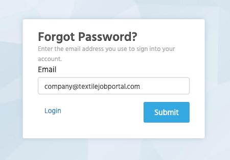 How can users change or reset passwords on the support portal? 4 support centre reset password enter email for link