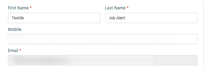 support centre update profile basic details
