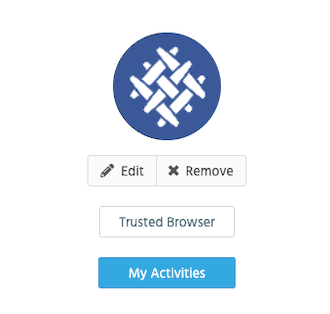 support centre update profile change profile image